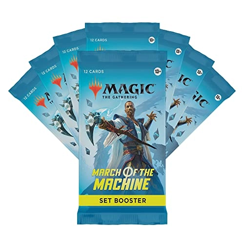 March of the Machine Set Booster - 8 Set Boosters + Card Storage Box