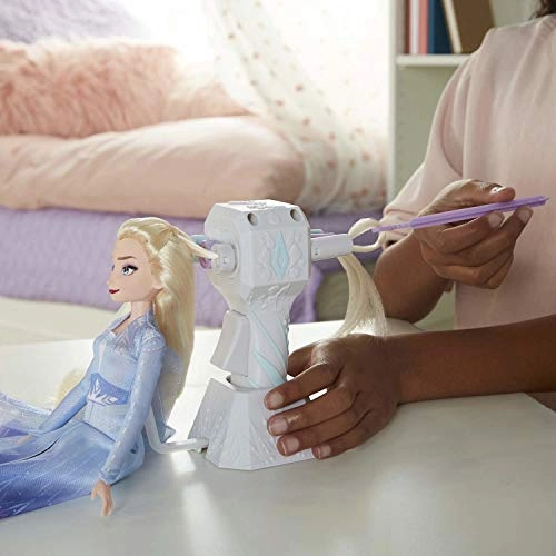 Elsa Fashion Doll - Extra-Long Blonde Hair Braiding Tool Ages 5+