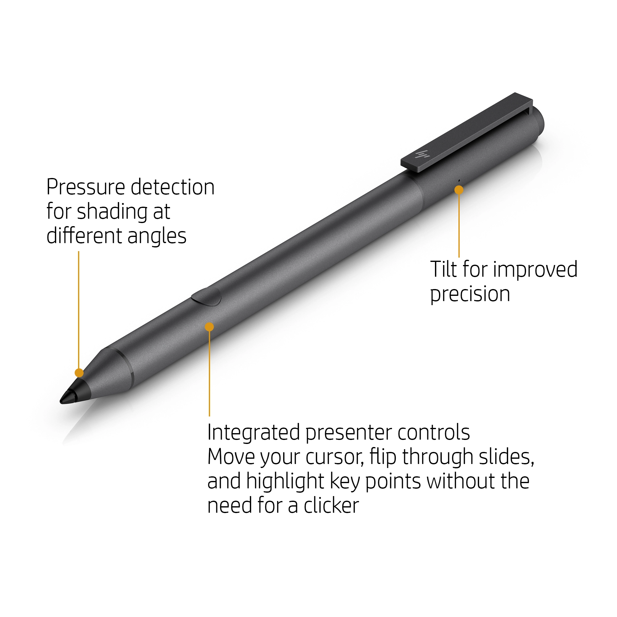 MPP 2.0 Tilt Pen - USB-C rechargeable Black