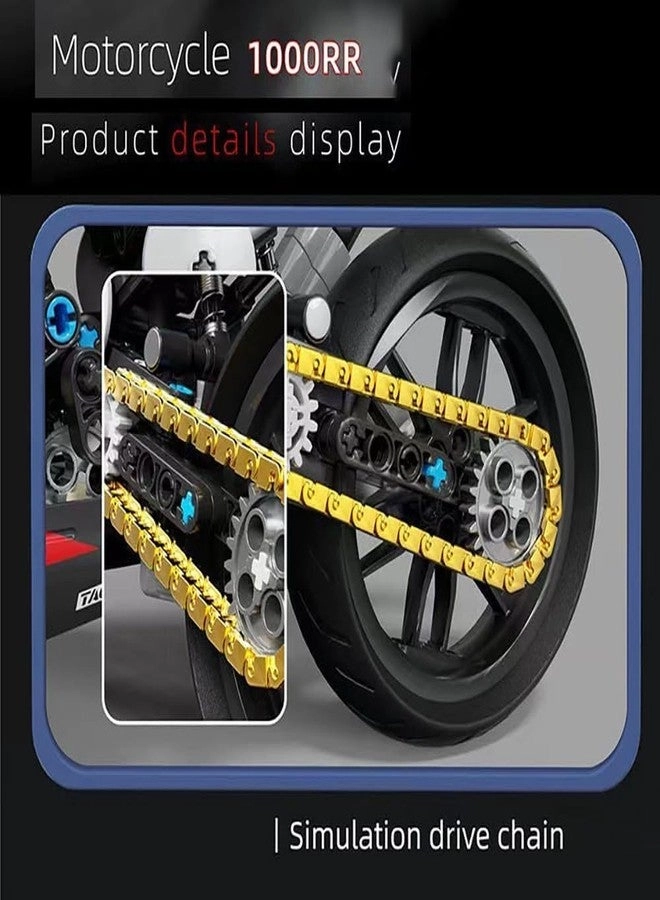 Motorcycle 1000 RR - 912 pcs