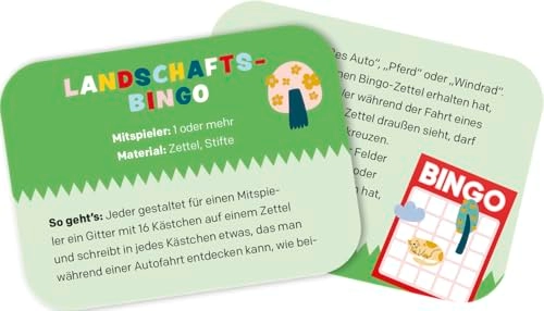 Sind wir bald da? - German Kinder ab 5 Jahren 25 Karten