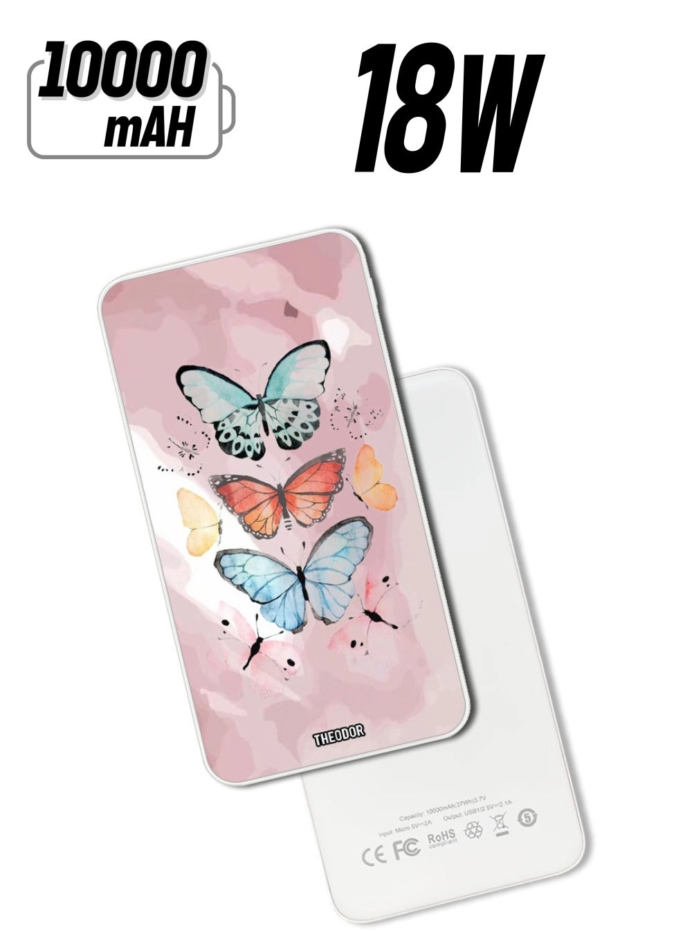 Theodor PPBA070 - 10000mAh 18W