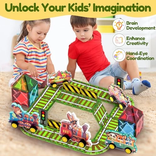 Magnetic Tiles - Kid 30 pieces