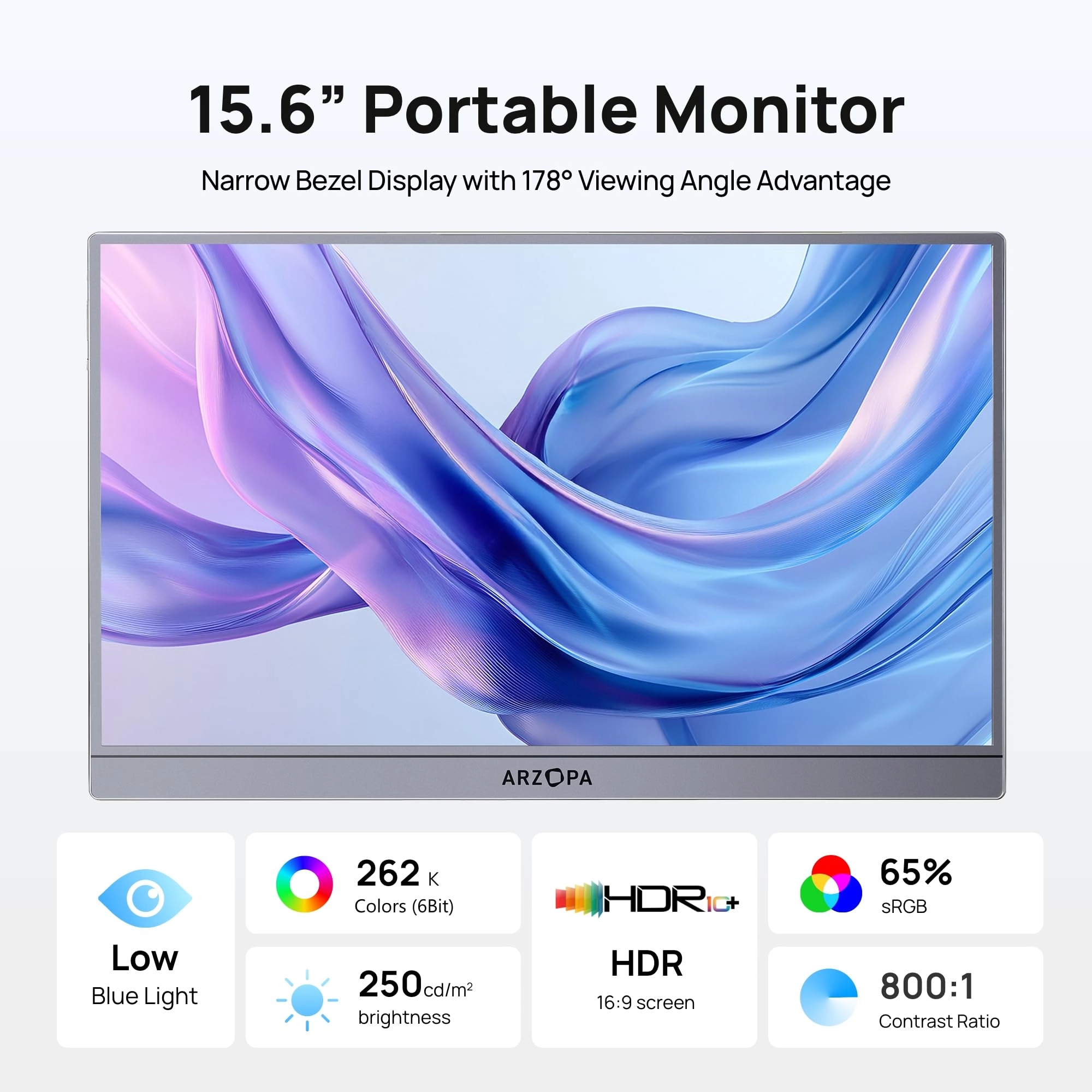 A1 - A1 Gris 15.6 Inches 1920x1080