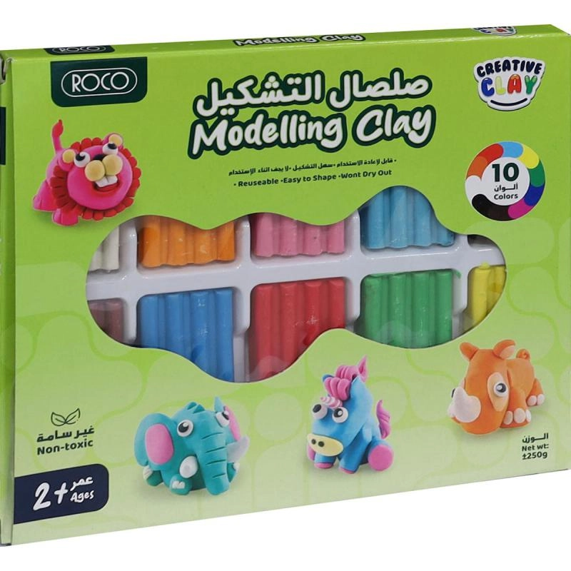 Roco Great Learning Experience - Clay 280g 10pcs.