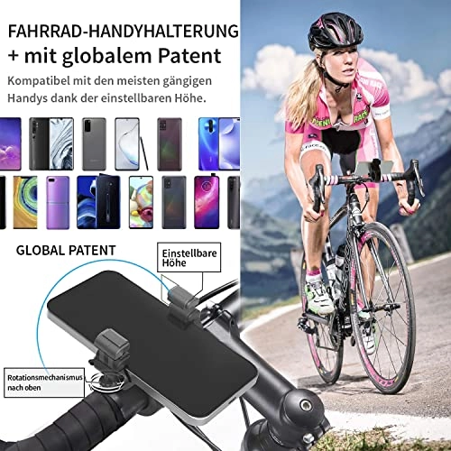 Bicycle Phone Holder - 360° Rotatable Universal