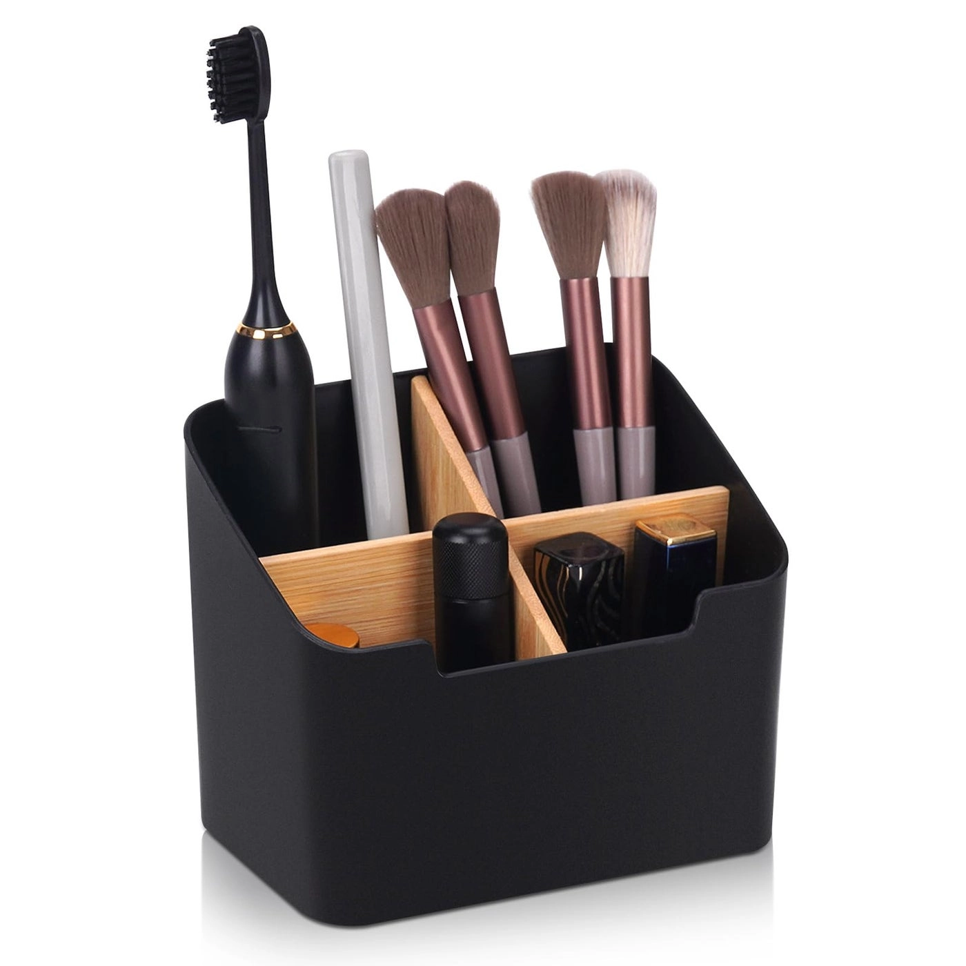 Ayswupt Toothbrush Holders - Countertop Black