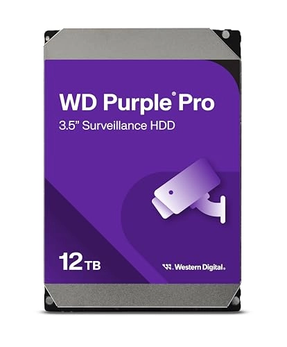 WD Purple Pro 3.5" 7200rpm SATA (WD122PURP-SPCCFY0) - 12TB