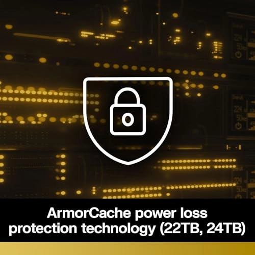 WD Gold 3.5" 7200rpm 512MB SATA 6Gb/s (WD221KRYZ) - 22TB