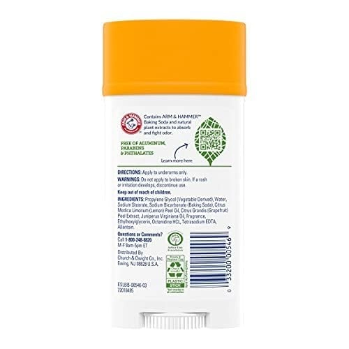 Essentials Natural Deodorant - Juniper Berry 71g
