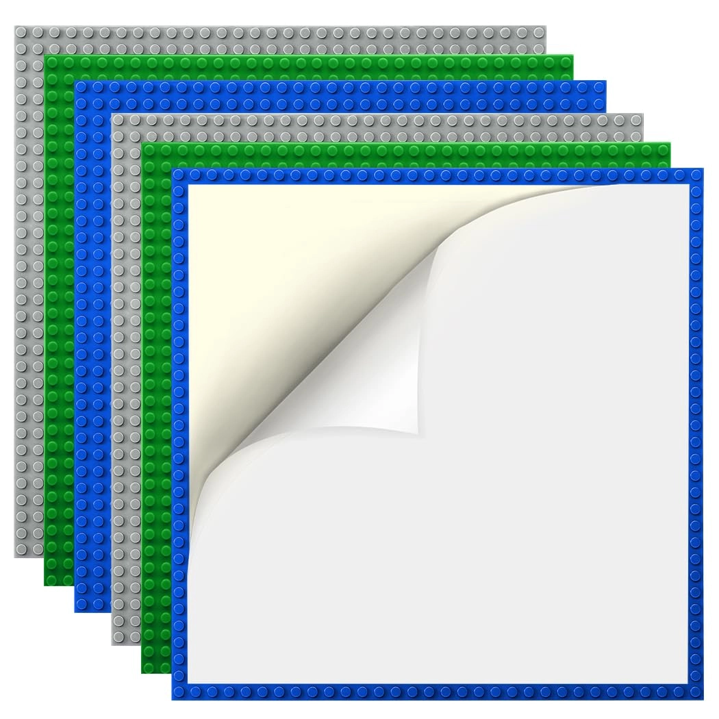Xiamen Kuntai Tiansheng Luggage Co., Ltd. Peel and Stick Baseplates - 25.4X25.4cm 6pcs Architecture