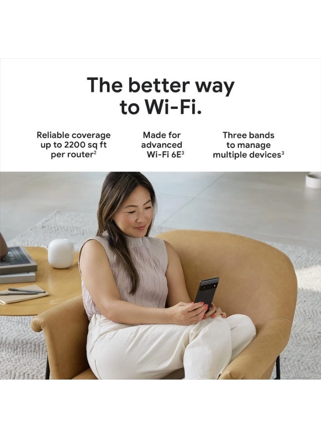 Nest Wifi Pro - Wi-Fi 6E