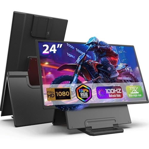 FLYTOCCA Portable Monitor - 1080P FHD 24"