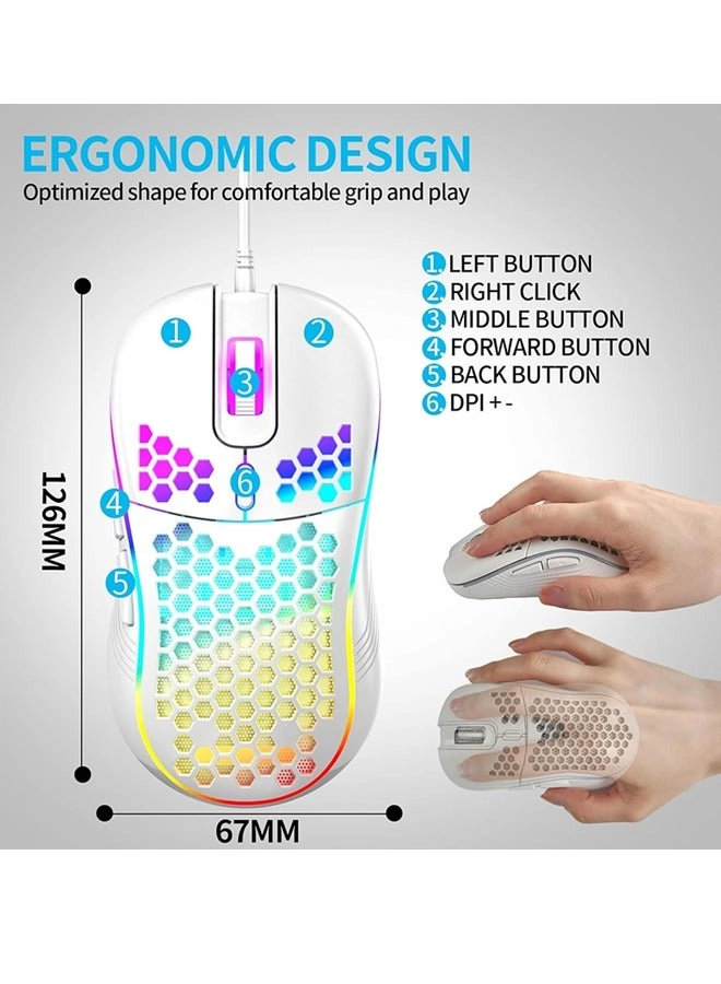 Honeycomb Gaming Mouse - Wired