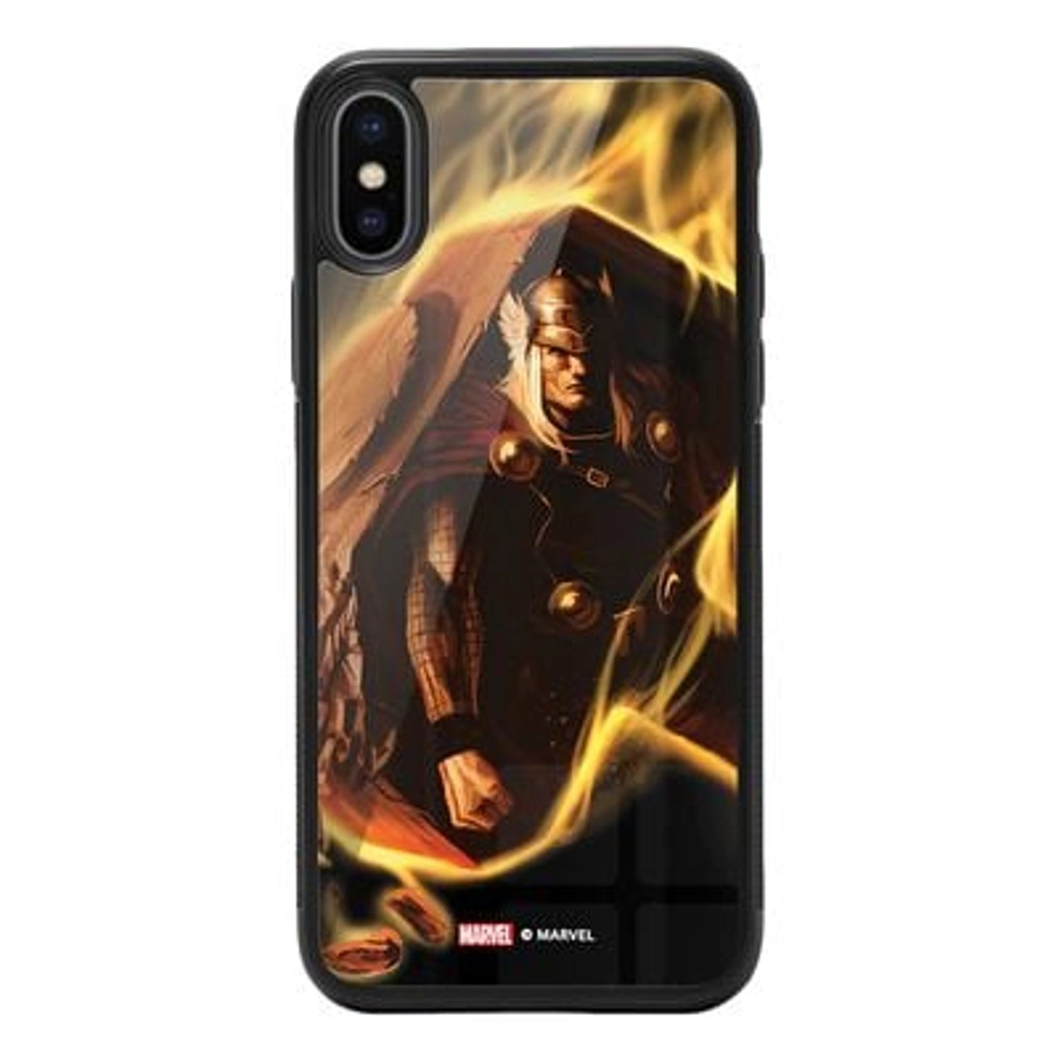 Wackylicious Fired-up Thor Back Case for iPhone Xs Max