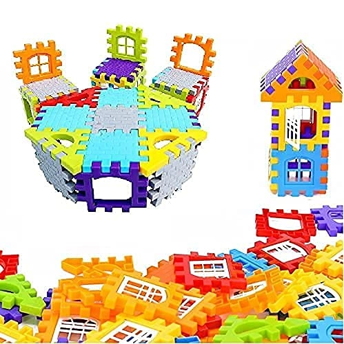 PULSBERY My Happy House Home Building Blocks - 72 pcs