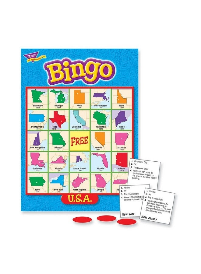 Trend Enterprises U.S.A. Bingo Game - Ages 8+
