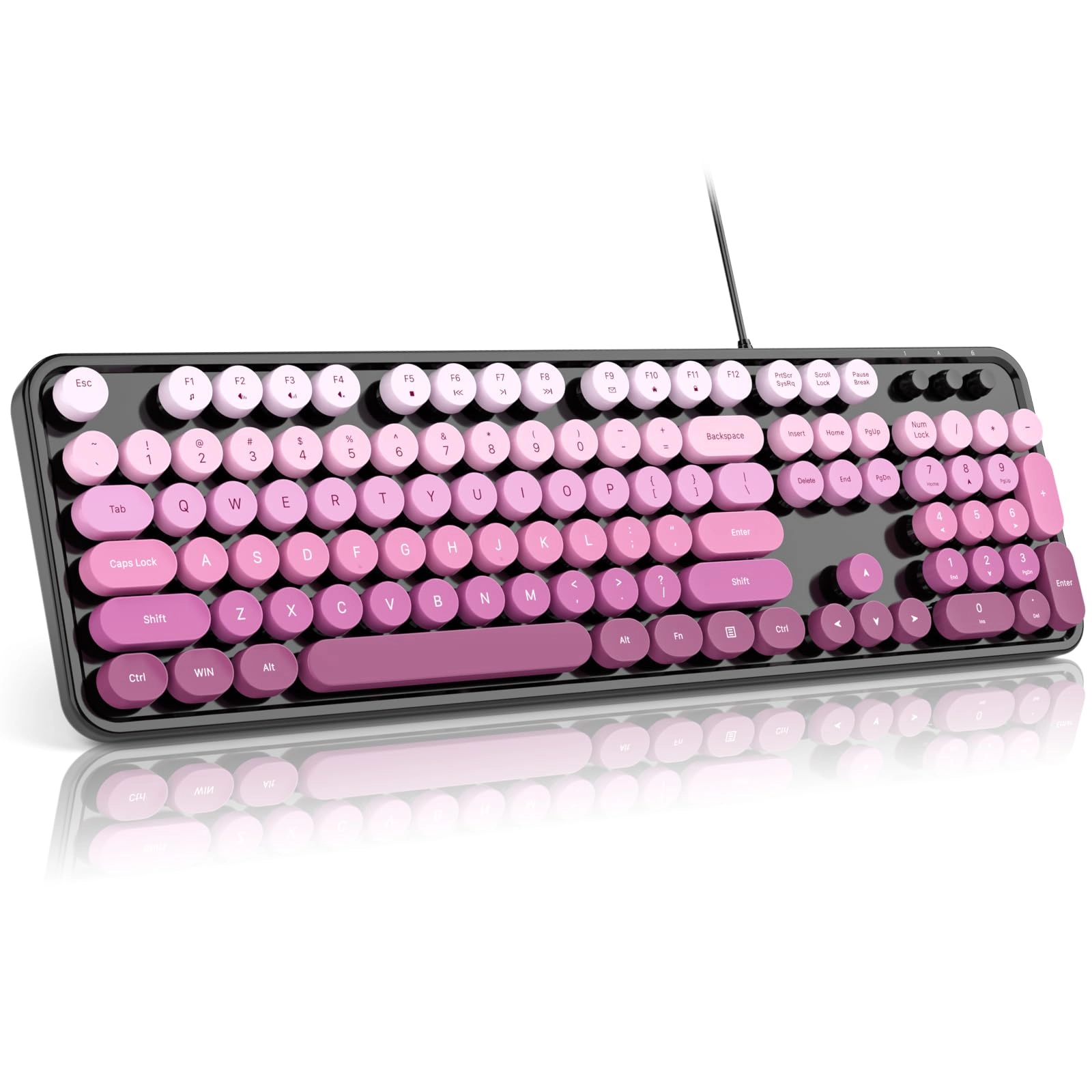 Computer Keyboard - 104 KEYS LAYOUT Wired/Wireless