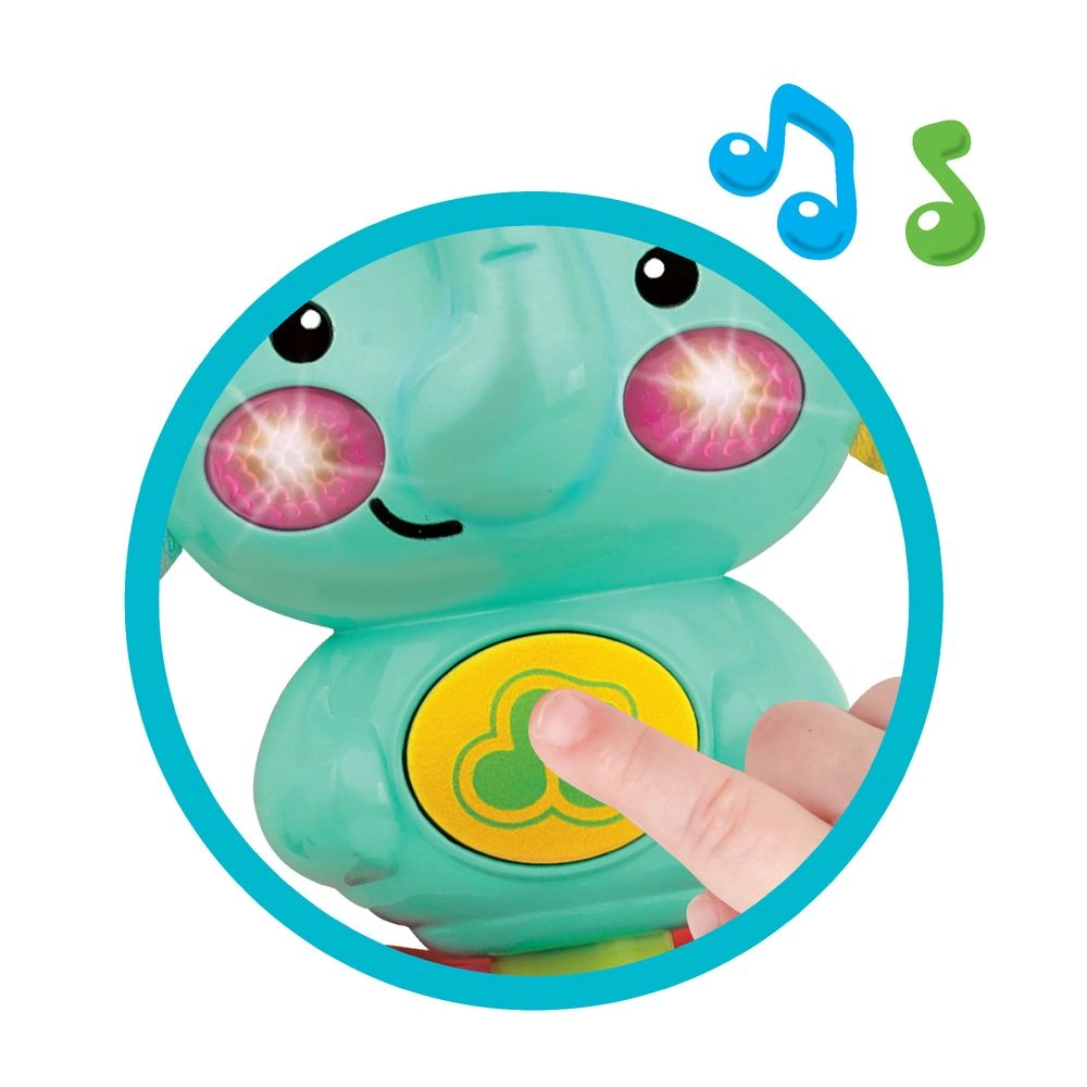 Sing-with-Me Elephant Rattle - Suitable for 0 Months & Above.