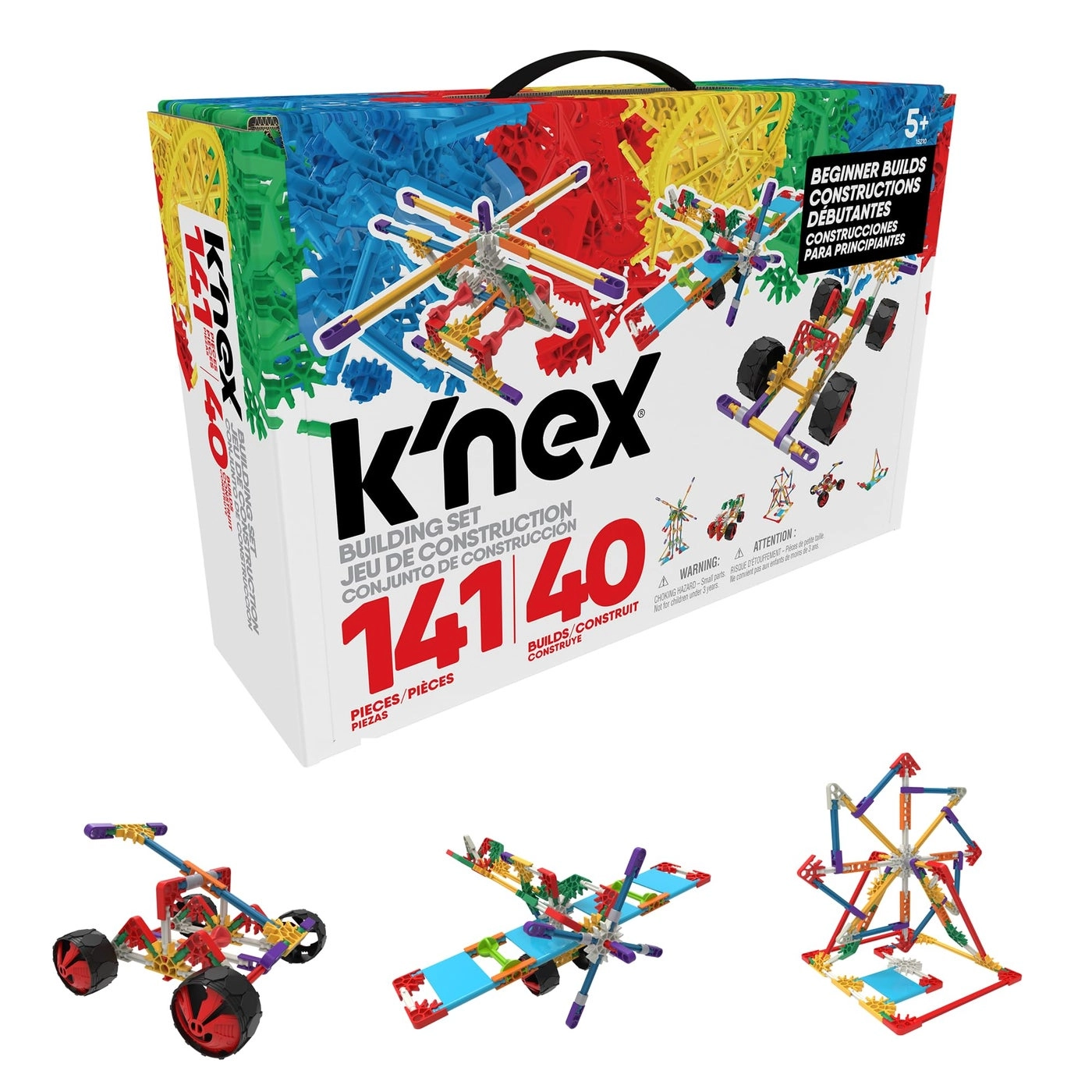 K’NEX 40 Model Building Set - STEM Ages 5+