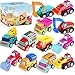 Pull Back Cars Truck Vehicles Set - 12pcs