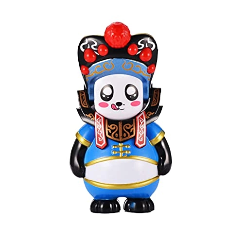 Sichuan Opera face-changing doll - Green panda 4 faces