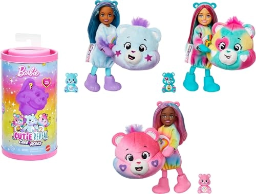 Barbie Cutie Reveal Care Bears Series 2 - Togetherness Bear Light Skin Ages 3+