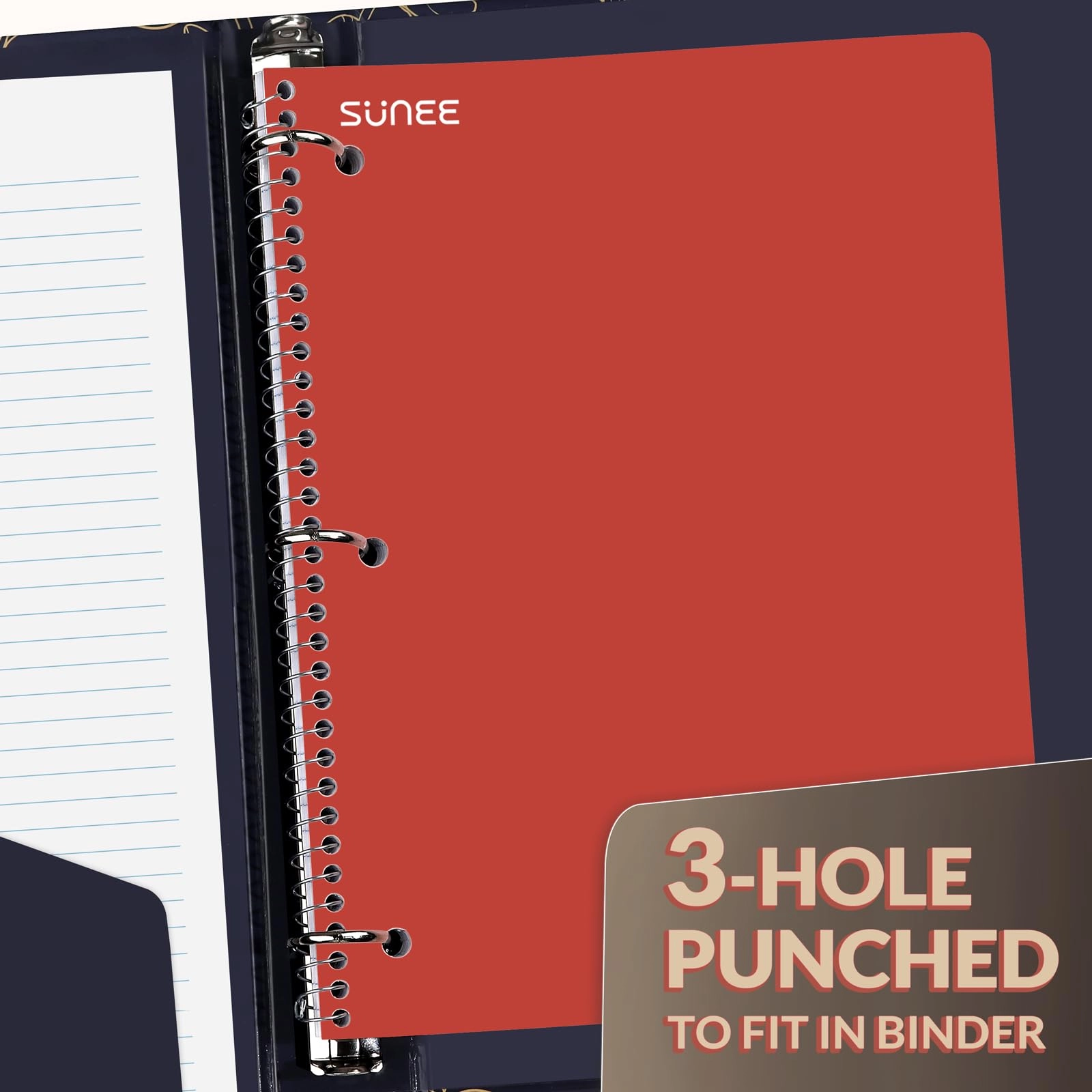Spiral Notebook 8" x 10-1/2" Spiral - Lined 70 Sheets