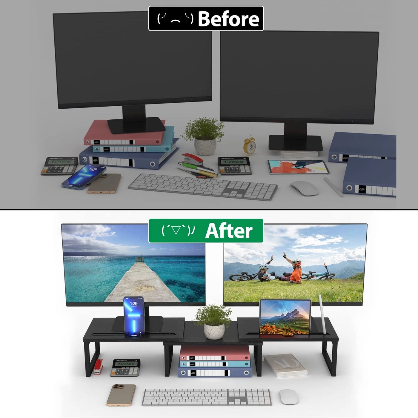 Dual Monitor Stand