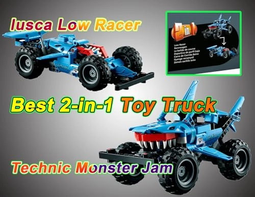 Technic Monster Jam Megalodon (42134) - 2-in-1 Pull-back