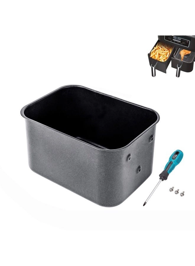 Croask Air Fryer Accessory Set - Food Grade Material 1 x cooking basket and 1 x crisper plate