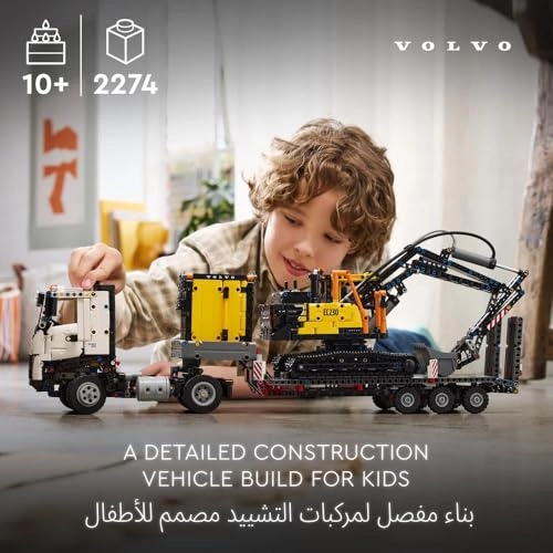 Technic Volvo FMX Truck + EC230 Electric Excavator (42175)