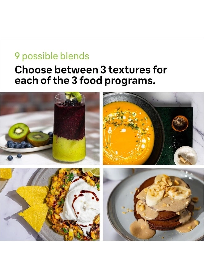 PowerBlend 7 - 10 speed settings 9 food programs TriAction technology