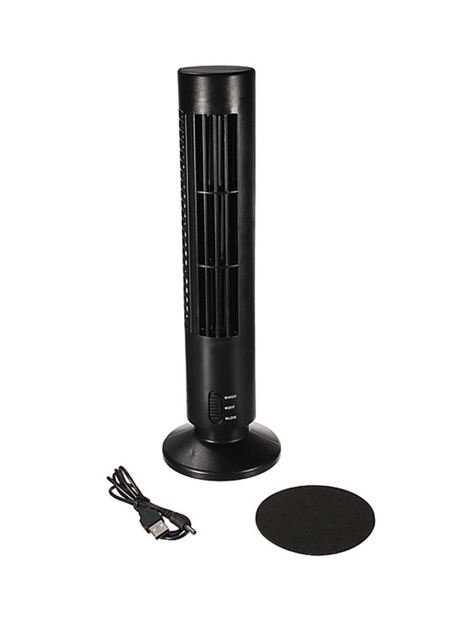 YupFun USB Mini Tower Desk Cooling Fan - 10.5 cm