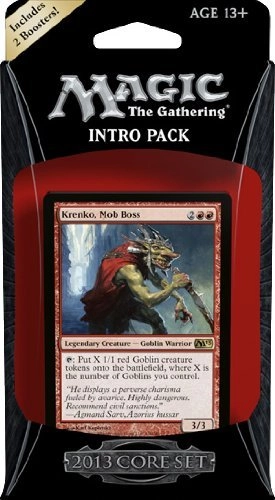 Magic: the Gathering M13 Mob Rule - 2013 Core Set Intro Pack Includes 2 Booster Packs