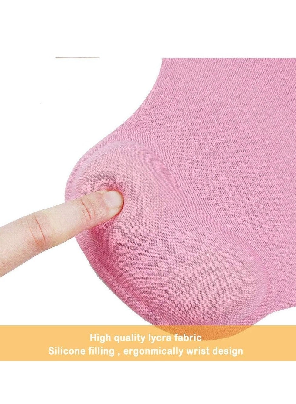 Office Lycra Ergonomic Mouse Pad