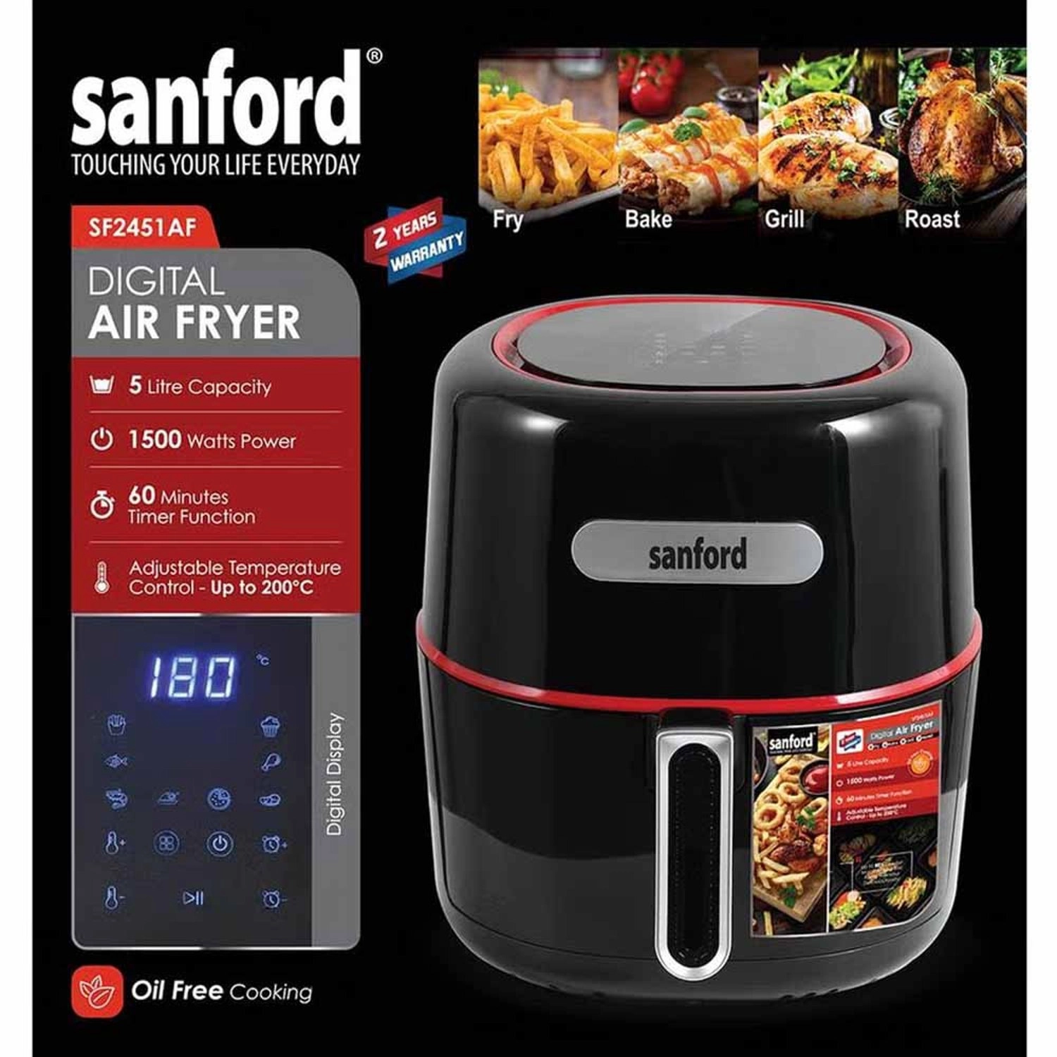 Airfryer SF2451AF BS