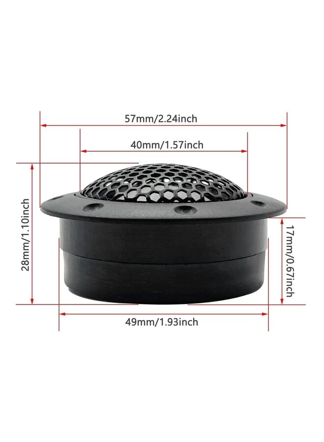 Tweeters - 57mm stereo