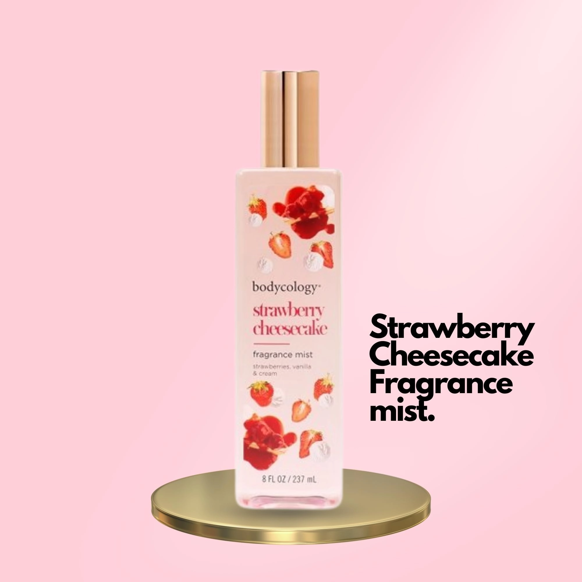 Long-Lasting Fragrance Body Mist - 8 fl oz Strawberry Cheesecake