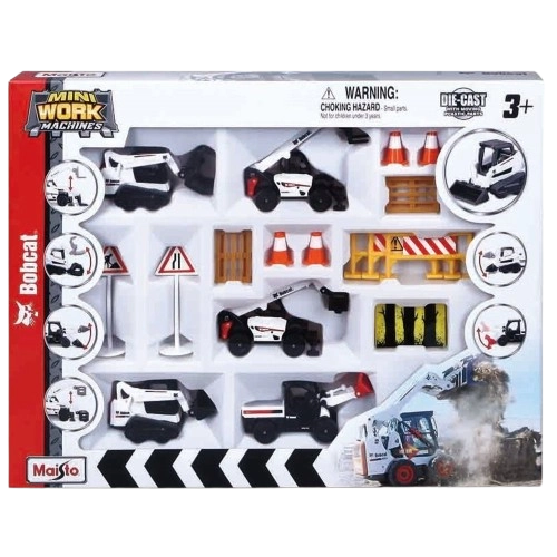 Maisto Bobcat Die Cast Vehicle Playset - 3 Inch