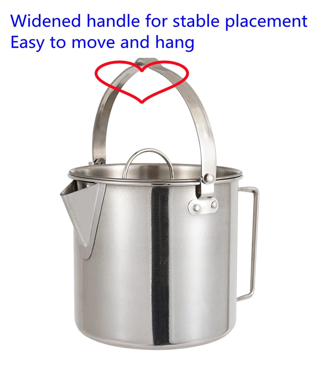 Stainless Steel Kettle - 1.2L