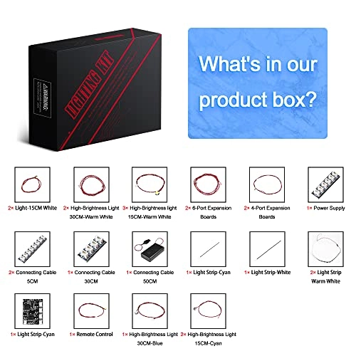 Led Light Kit for LEGO 21333 Vincent Van Gogh The Starry Night