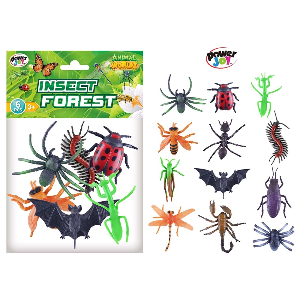 Animal Worldz Insects (ALGT-2041B) 6 pcs