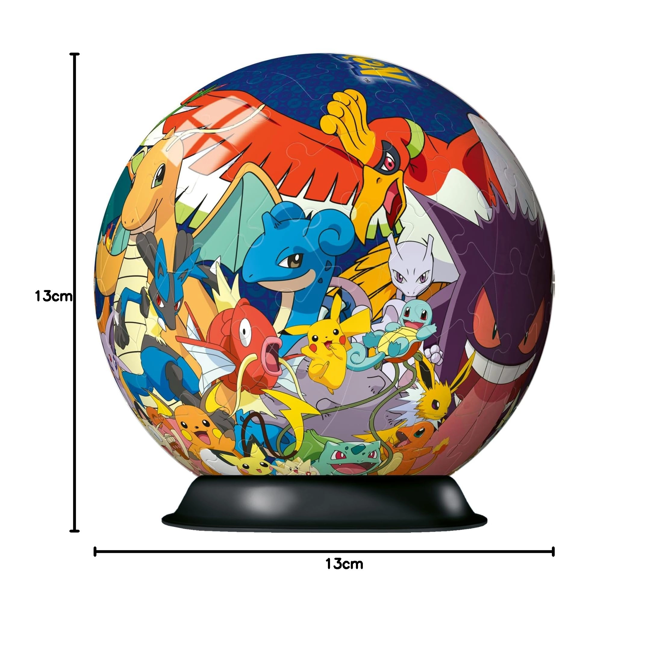 Pokemon 3D Puzzle Ball (11785) - 72 pcs