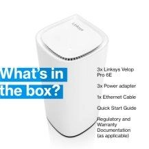 Velop Pro 6E - WiFi 6E 3 piece(s)