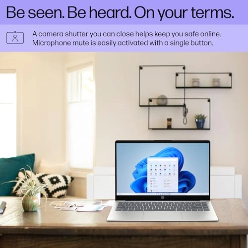 2025 Newest 14 Inch Laptop - 14'' Core i3-N305 16GB DDR4 1TB (500GB NVMe SSD + 500GB External Drive)