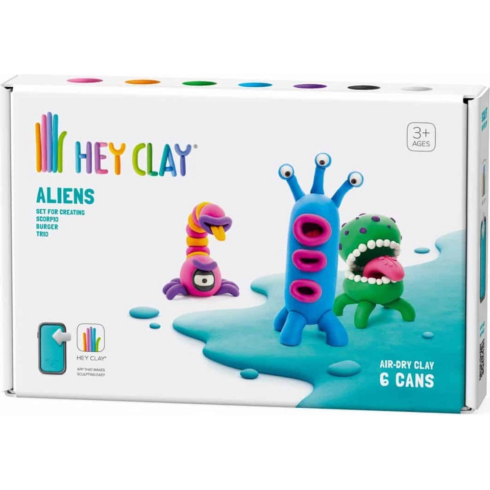 Crayola Hey Clay Airdry Clay - non-toxic self-hardening modeling clay
