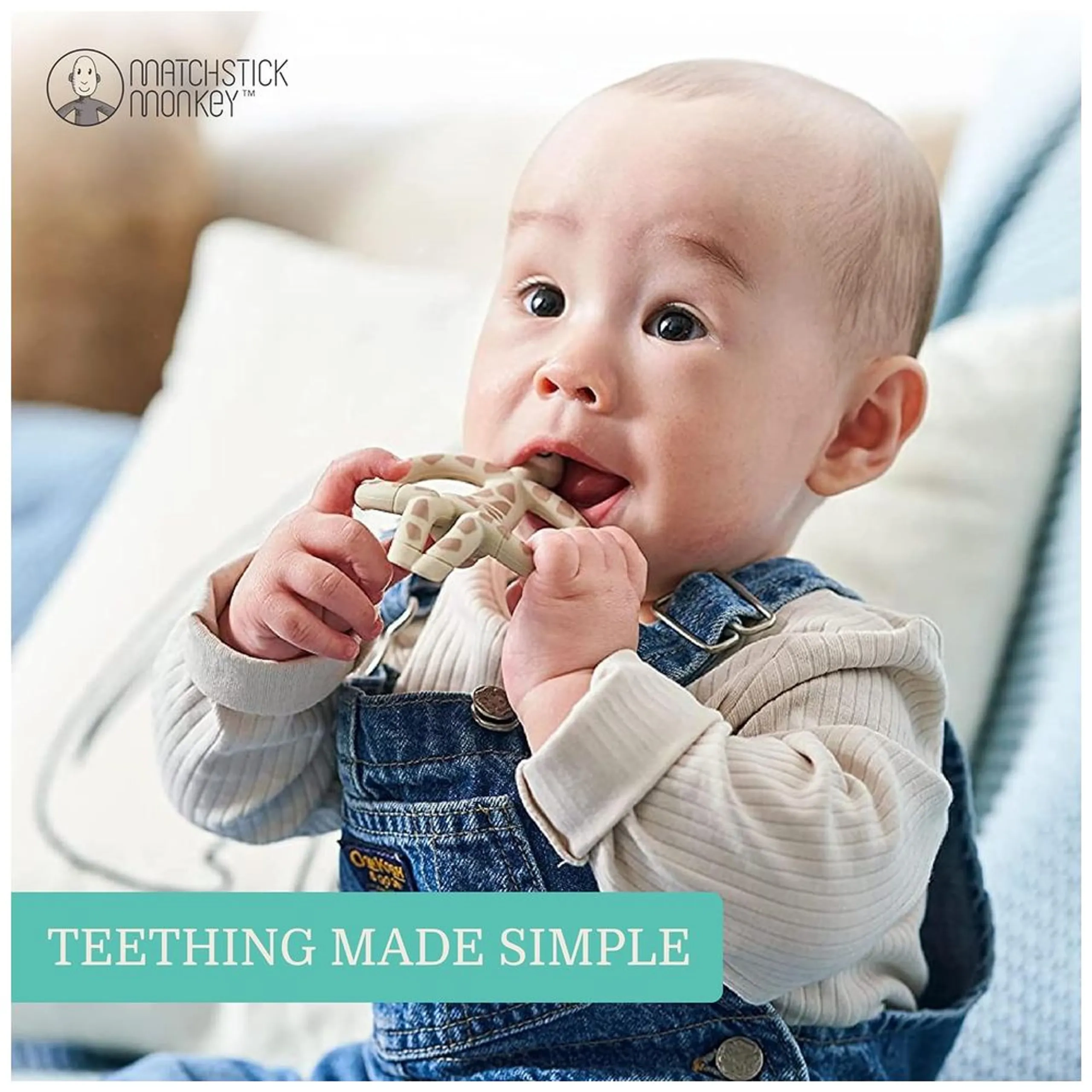 Gigi Giraffe - food-grade silicone