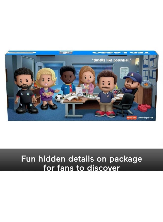 Ted Lasso Special Edition Set - Ted Lasso Rebecca Welton Keeley Jones Coach Beard Roy Kent Sam Obisanya 6 Figures