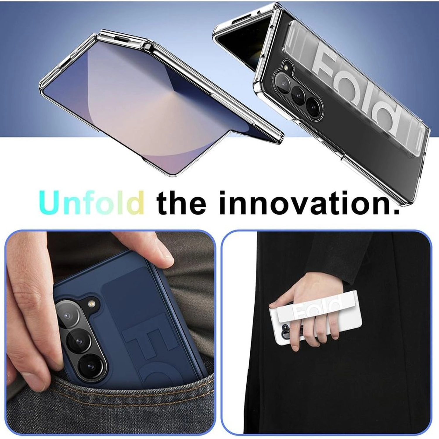 LSFLD6CLR Clear Case for Samsung Galaxy Z Fold 6